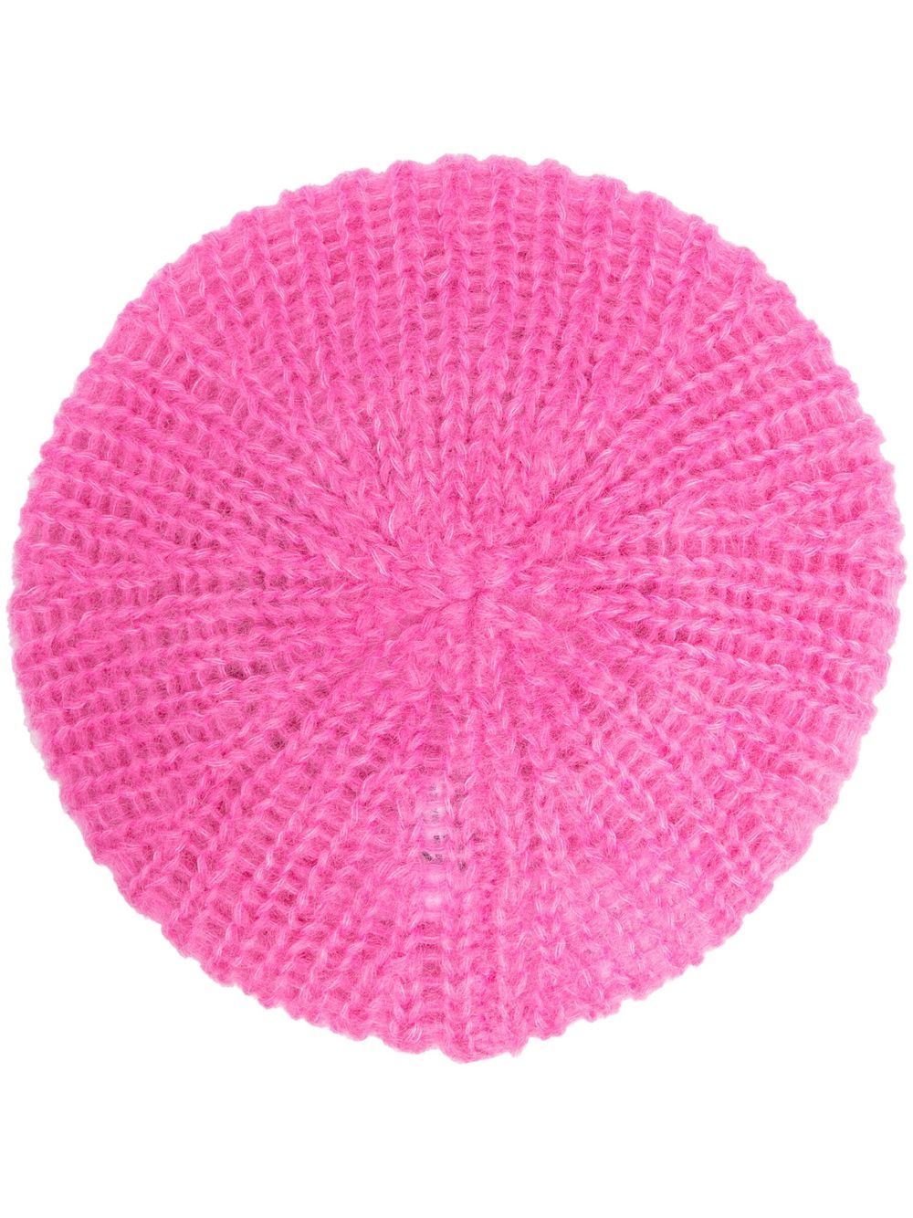 GANNI Baskenmütze aus Mohair - Rosa von GANNI