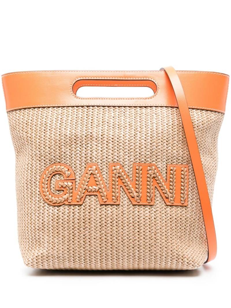 GANNI Kleine Kraft Handtasche - Orange von GANNI