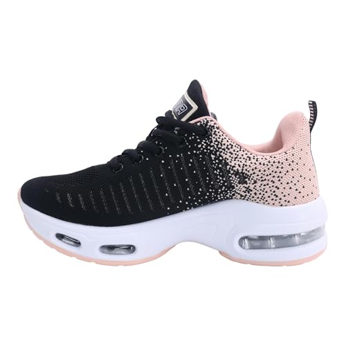 GANNOU Laufschuhe Damen Air Sportschuhe Turnschuhe Running Sneaker Leicht Joggingschuhe Walkingschuhe mit Dämpfung Rosa Größe 39 GANNOU Laufschuhe Damen Air Sportschuhe Turnschuhe Running Sneaker Leicht Joggingschuhe Walkingschuhe mit Dämpfung Rosa Größe 39 von GANNOU