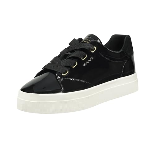 GANT FOOTWEAR Damen AVONA Sneaker, Black, 39 EU von GANT FOOTWEAR