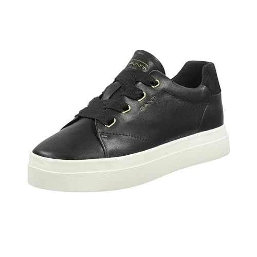 GANT FOOTWEAR Damen AVONA Sneaker, Black, 40 EU von GANT FOOTWEAR