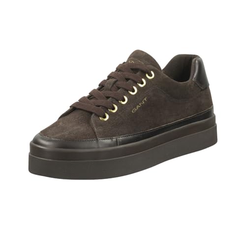 GANT FOOTWEAR Damen AVONA Sneaker, Coffee Brown, 41 EU GANT FOOTWEAR Damen AVONA Sneaker, Coffee Brown, 41 EU von GANT