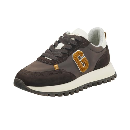 GANT FOOTWEAR Damen CAFFAY Sneaker, Coffee Brown, 39 EU von GANT FOOTWEAR