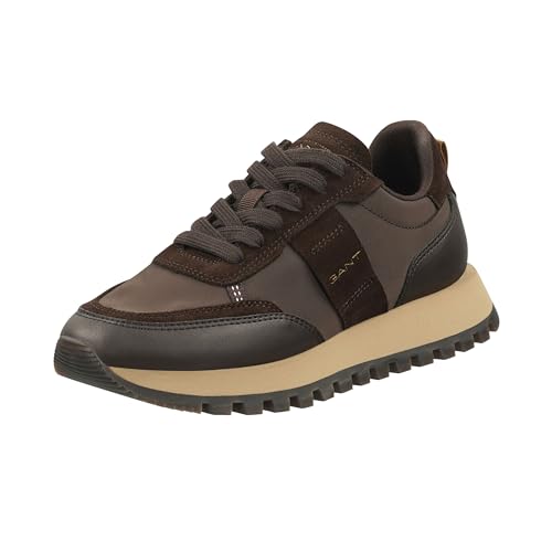 GANT FOOTWEAR Damen CAFFAY Sneaker, Coffee Brown, 41 EU von GANT FOOTWEAR