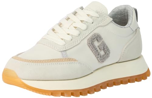 GANT FOOTWEAR Damen CAFFAY Sneaker, White/lt.Gray, 42 EU von GANT