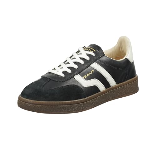 GANT FOOTWEAR Damen CUZIMA Sneaker, Black/White, 41 EU von GANT FOOTWEAR