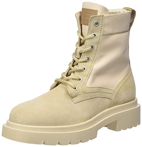 GANT FOOTWEAR Damen FOLIDA Halblange Stiefel, beige, 39 EU von GANT FOOTWEAR