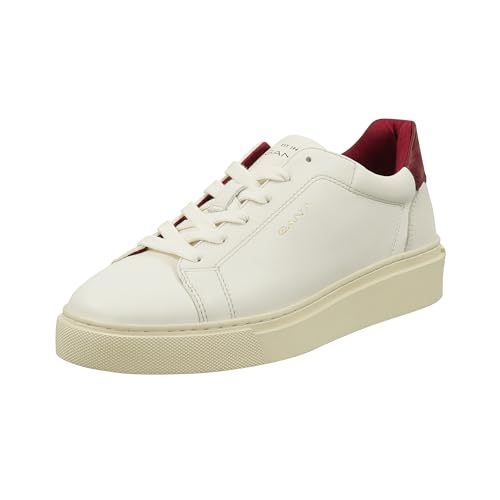 GANT FOOTWEAR Damen JULICE Sneaker, Offwhite/Plum, 42 EU von GANT FOOTWEAR