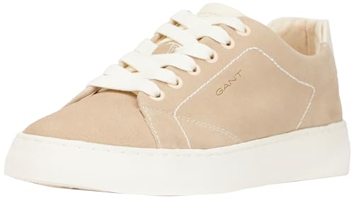 GANT FOOTWEAR Damen LAWILL Sneaker, Taupe/Cream, 39 EU von GANT FOOTWEAR