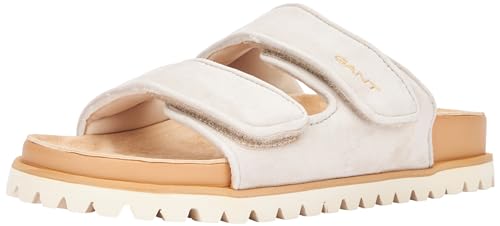 GANT FOOTWEAR Damen MARDALE Sandale, Light beige, 41 EU von GANT FOOTWEAR