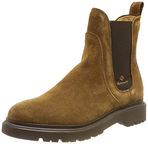 GANT FOOTWEAR Damen Malinca Boot Chelsea-Stiefel, Tobacco Brown, 38 EU von GANT