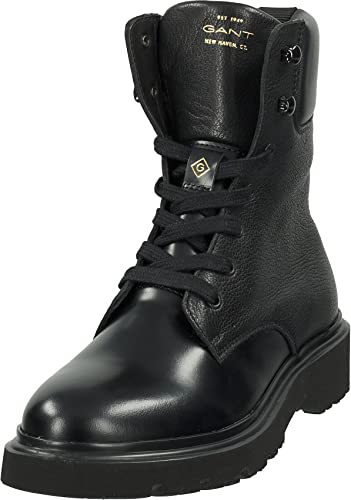 GANT FOOTWEAR Damen Malinca Mid Boot Stiefelette, Black, 41 EU von GANT