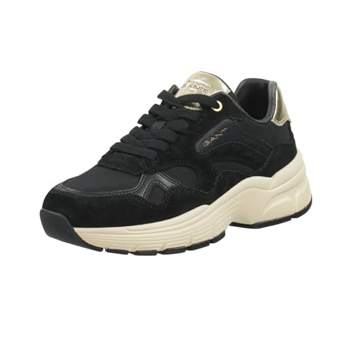 GANT FOOTWEAR Damen NEUWILL Sneaker, Black, 41 EU von GANT