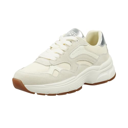 GANT FOOTWEAR Damen NEUWILL Sneaker, Cream, 39 EU von GANT FOOTWEAR