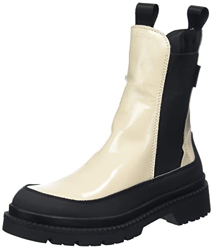 GANT FOOTWEAR Damen Prepnovo Boot Chelsea-Stiefel, Putty Cream/Black, 42 EU von GANT