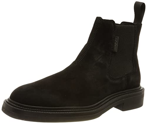 GANT FOOTWEAR Herren FAIRWYN Chelsea-Stiefel, Black, 46 EU von GANT FOOTWEAR