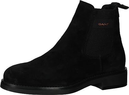 GANT FOOTWEAR Herren PREPDALE Stiefelette, Black, 43 EU von GANT FOOTWEAR