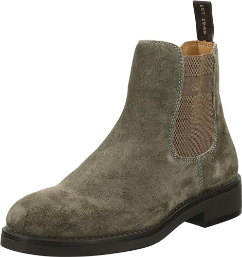 GANT FOOTWEAR Herren PREPDALE Stiefelette, Dark Taupe, 42 EU von GANT FOOTWEAR