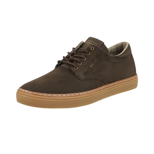 GANT FOOTWEAR Herren PREPVILLE Sneaker, Dark Brown, 42 EU von GANT FOOTWEAR