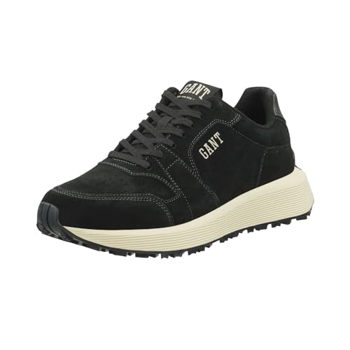 GANT FOOTWEAR Herren RONDER Sneaker, Black, 42 EU von GANT FOOTWEAR