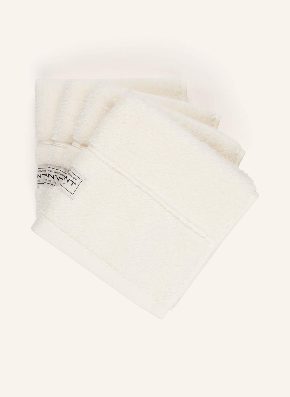 Gant Home 4er-Set Seiftücher weiss von GANT HOME