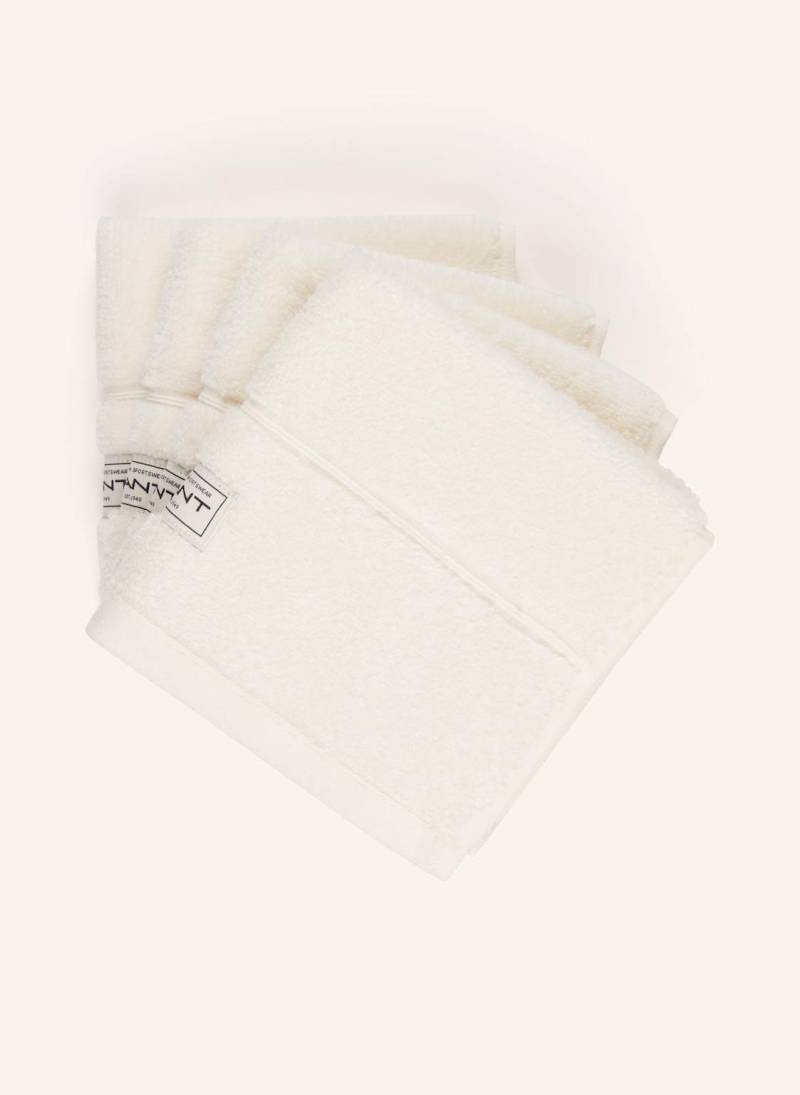 Gant Home 4er-Set Seiftücher weiss von GANT HOME
