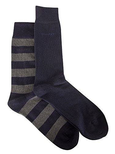 GANT 2-er Set Socken Dunkelblau Größe 41-46 von GANT