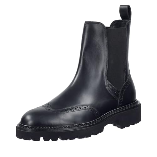 GANT 31551119/G00 Schlupfstiefel Glattleder Damen in schwarz - Gr. 38 von GANT
