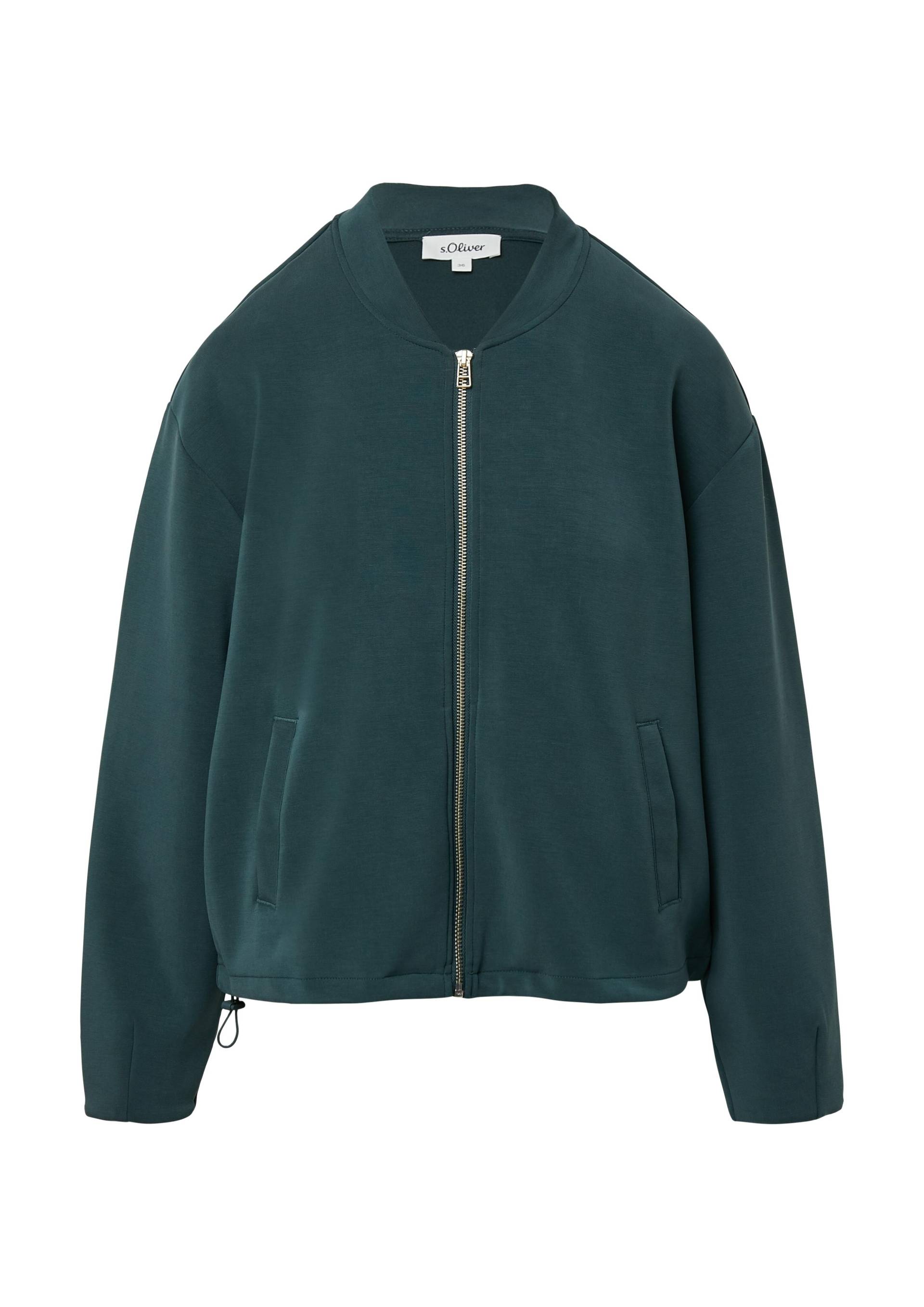 GANT - Argyle Pullunder mit Rundhalsausschnitt charcoal melange - Gr. - S von GANT