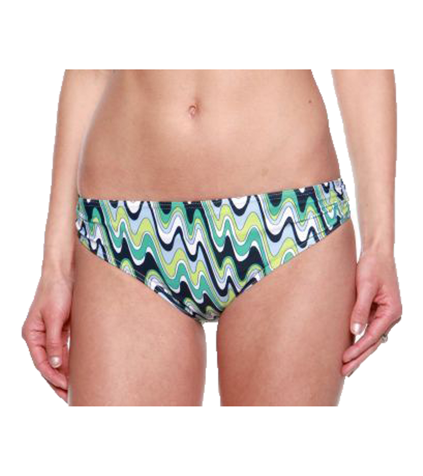 GANT Bade-Slip farbenfrohes Damen Schwimm-Unterteil mit Allover-Print Türkis von GANT