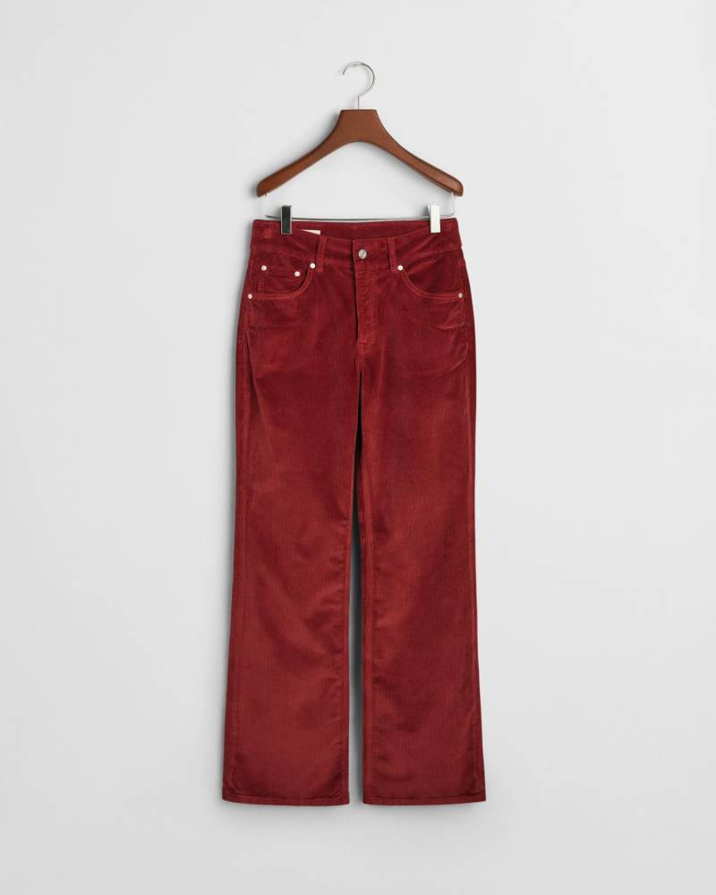 GANT - Cordjeans mit ausgestelltem Bein plumped red - Gr. - 28 von GANT