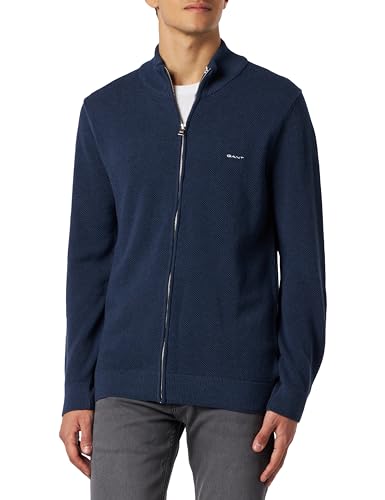 GANT Cotton Pique Zip Cardigan von GANT