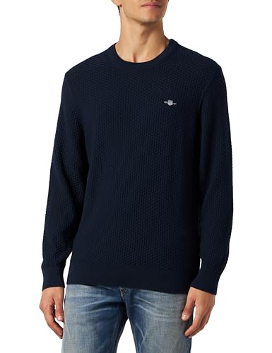 GANT Cotton Texture C-Neck von GANT