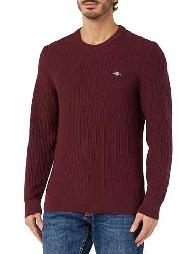 GANT Cotton Texture C-Neck von GANT