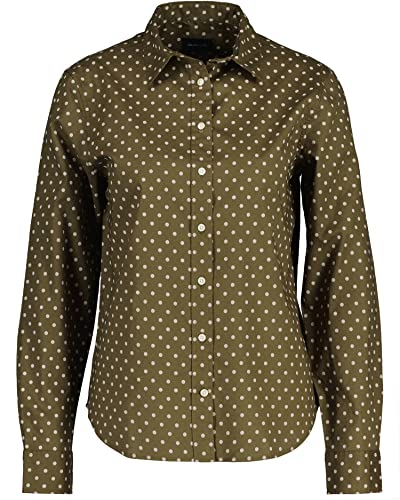 GANT D1. REG DOT Cotton Voile Shirt - 36 von GANT