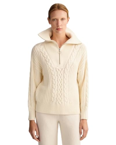GANT D2. Cable Half Zip Sweater - M von GANT