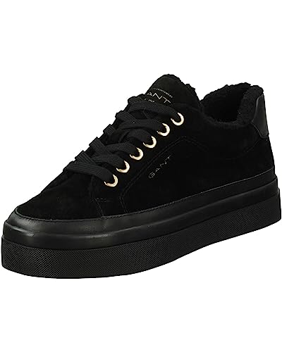 GANT Damen AVONA Sneaker, Black, 38 EU von GANT