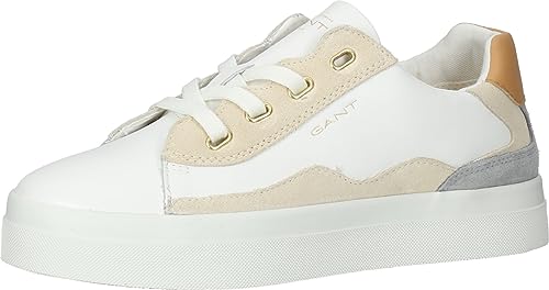 GANT Damen AVONA Sneaker, beige/White, 40 EU von GANT