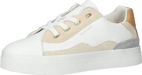 GANT Damen AVONA Sneaker, beige/White, 41 EU von GANT