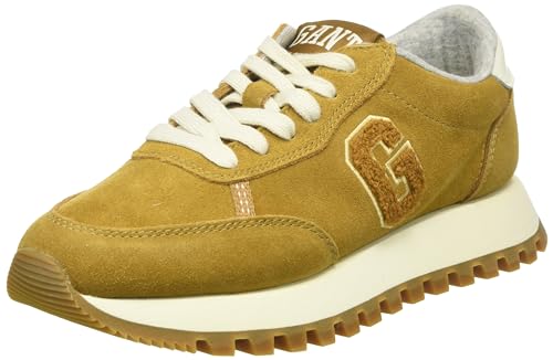 GANT Damen CAFFAY Sneaker, Gold Brown, 40 EU von GANT