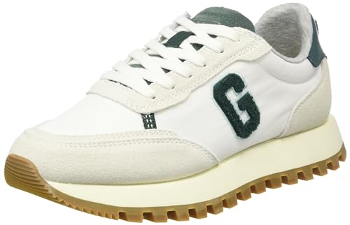 GANT Damen CAFFAY Sneaker, White/beige, 38 EU von GANT