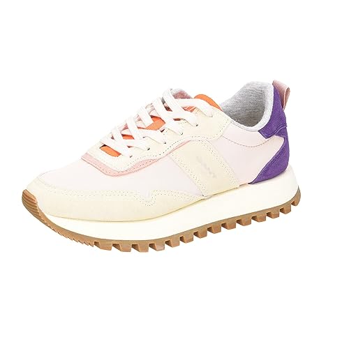 GANT Damen CAFFAY Sneaker, beige/orange, 38 EU von GANT