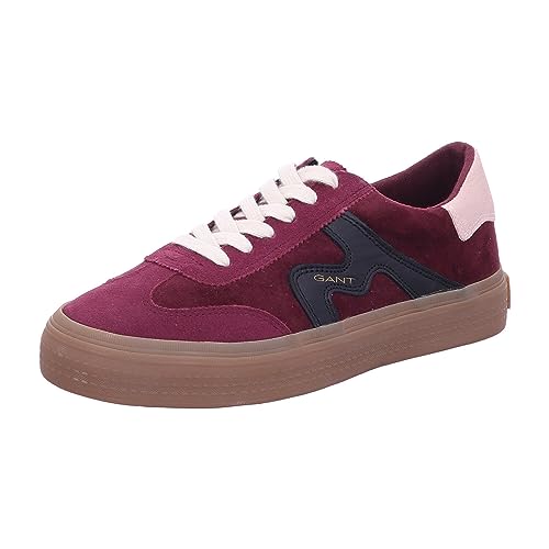 GANT Damen CARROLY Sneaker, Wine, 37 EU von GANT