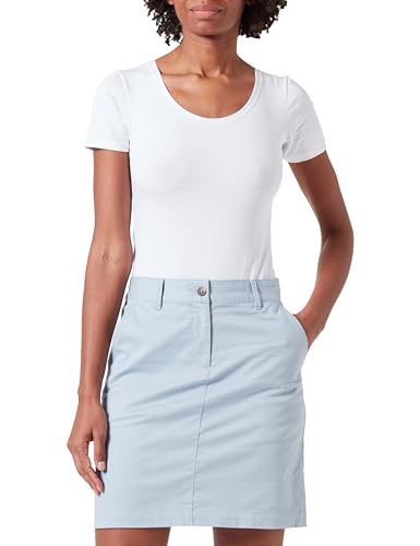 GANT Damen Chino Skirt Rock, Dove Blue, 40 von GANT