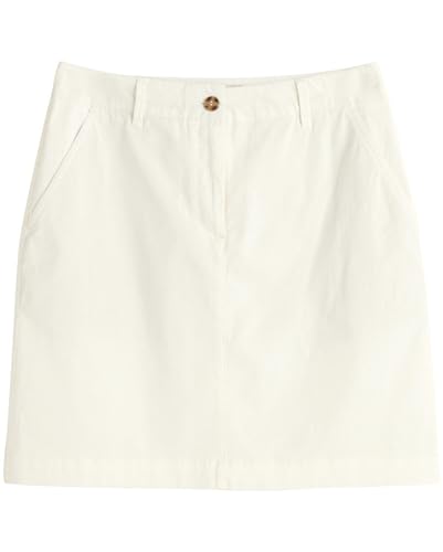 GANT Damen Chino Skirt Rock, Eggshell, 40 von GANT