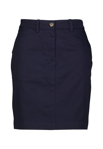 GANT Damen Chino Skirt Rock, Evening Blue, 42 GANT Damen Chino Skirt Rock, Evening Blue, 42 von GANT