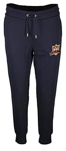 GANT Damen D1 Banner Shield Sweat Pants Hose, Evening Blue, S von GANT