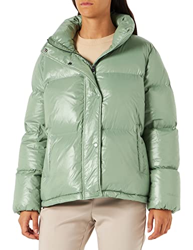 GANT Damen D1. Cropped DOWN Jacket, Kalamata Green, XL von GANT