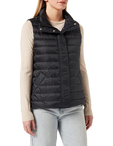 GANT Damen D1. Light DOWN Gilet, Black, S von GANT