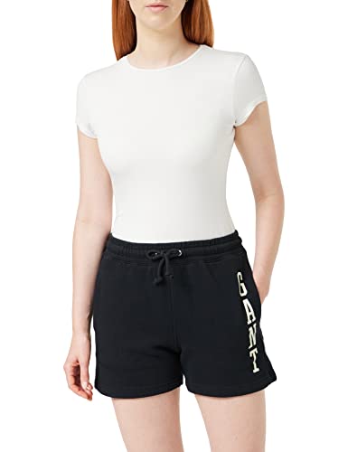 GANT Damen D2. Retro Flag Logo Shorts, Black, L von GANT